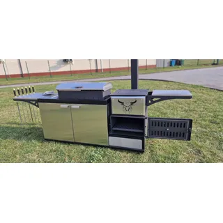 Holzkohlegrill Kohlegrill  Grill Kesselofen Utschag Holzofen Schaschlik Mangal