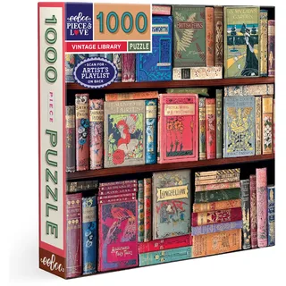 eeBoo Vintage Library 1000 Teile