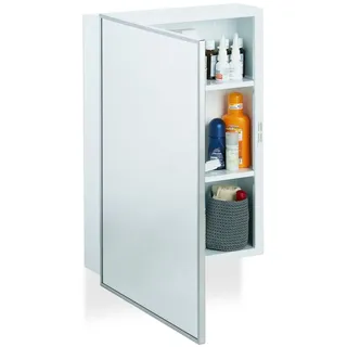 Spiegelschrank bad Hängeschrank mit Spiegel Badezimmer Schrank 3 Ablagen