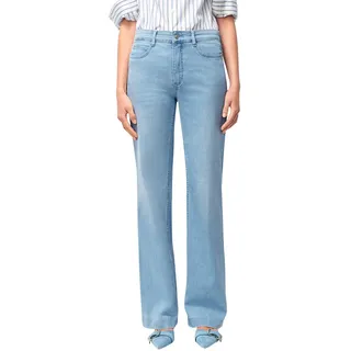 MAC Wide Leg Jeans in Bleached mit Bügelfalte-D34 / L30