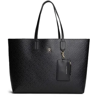 Tommy Hilfiger Icon Shopper Synthetik Black
