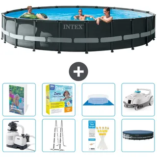 Ultra Xtr Pool Rund - 610x122 Cm - 9-teilig  S544