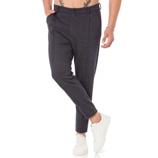 Redbridge Herren Jogginghose im Chino Hosen Style Jogger Hose Freizeithose kariert - XXL