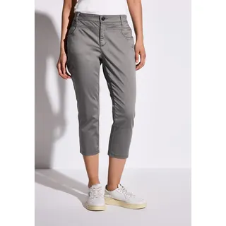 STREET ONE Satin 3/4-Hose Grau 32