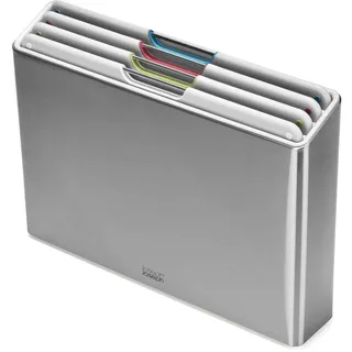 Joseph Joseph Folio 4-tlg. Kunststoff Schneidebrett 7,4 x 26,5 x 35,5 cm Weiß