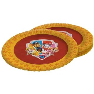 Party Factory Pappteller 23 cm 8 St. Bunt