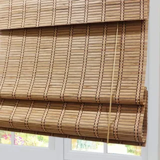 Bambusrollo Outdoor Rollläden Mit Seitenzug,Küche Sonnenschutz Bambus Rollo,60% Schattierung,Balkonsichtschutz,Garten Deko, Rolllifting ?Bambus Jalousie Für Fenste,Angepasst (W100xH175cm/39x69in)