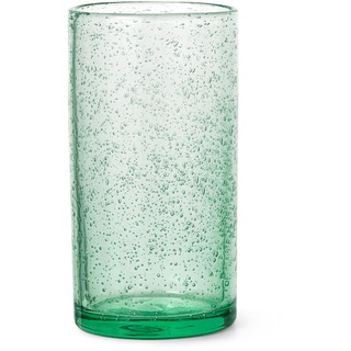 ferm LIVING - Oli Wasserglas, H 12 cm, recycelt klar