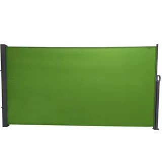 Hti-Living Seitenmarkise 300 x 300 cm Grün Metall