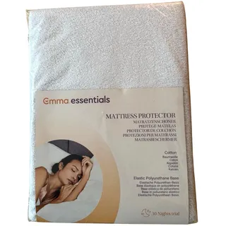 Emma Essentials Wasserdichter Matratzenschoner 70x140cm - Atmungsaktiver Matratz