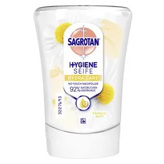 Sagrotan Seife No-Touch Hygiene-Seife Hydra Care, Kamille Duft, Nachfüller, antibakteriell, 250ml