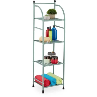Relaxdays Standregal 115 x 33 x 28 cm Mint