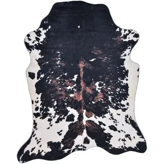 Gino Falcone Emilia Fellteppich 170 x 220 cm Schwarz/Weiß
