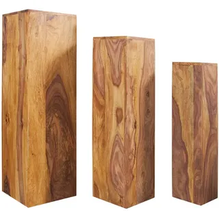 Riess-Ambiente Makassar Braun Sheesham 25 x 80 cm
