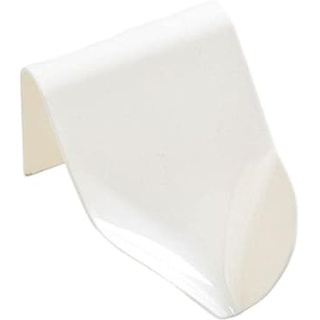 LYPOCS Seifenschale Wandmontierter Seifenhalter aus Kunststoff for Badezimmer, Dusche, Seifenhalter, nahtlos, stark, selbstklebend Seifenhalter (Color : White)