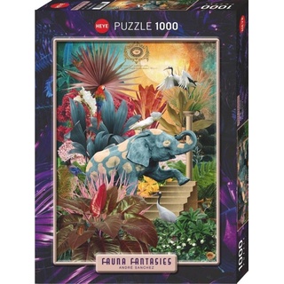 HEYE Puzzle »Elephantaisy Puzzle 1000 Teile«, Puzzleteile