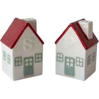 Sass & Belle House Salz- und Pfefferstreuer – niedliches Keramik-Esstischzubehör, Küchenzubehör und Hausgeschenke – lustige Sass und Belle sammelbare Neuheit