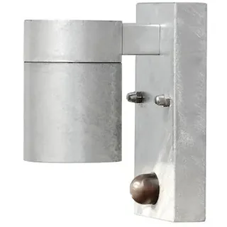 Konstsmide Außenwandleuchte Stahl 14 cm inkl. Bewegungsmelder grau
