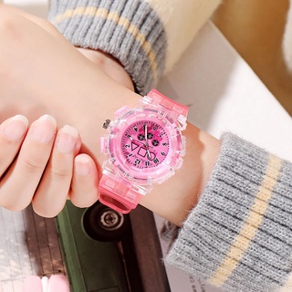 Armbanduhr Damen Uhr Digital Damen Armbanduhr Mädchen Damenuhr Wasserdicht Digitaluhr Jungen KinderuhrRosa