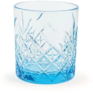 Pasabahce Timeless Becher-Set aus blauem Glas, 34,5 cl, 34,5 cl