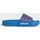 Shower Adilette Lucid Ray Blue/Semi Lucid Red/Off White 31
