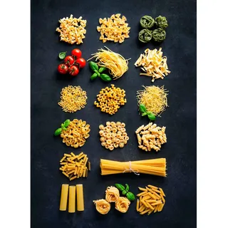 Egeria Küchentücher 2er Set Pasta 50x70cm 100% Baumwolle,