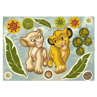 Komar Deko-Sticker Simba And Nala 50 cm x 70 cm