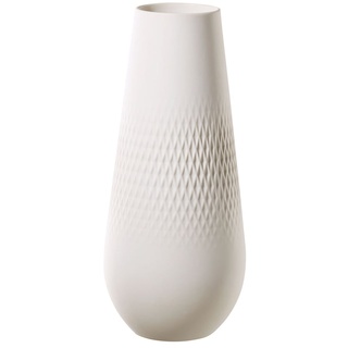 Villeroy & Boch Vase Carré hoch Manufacture Collier blanc Vasen