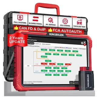 2026 KINGBOLEN K10 PRO KFZ OBD2 Diagnosegerät 41+Services ECU Coding Active Test