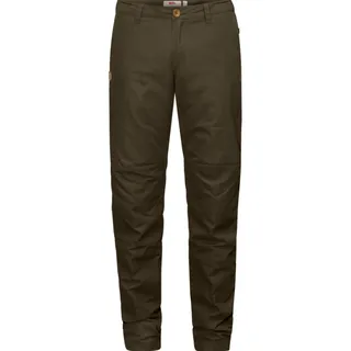 Fjällräven Sörmland Tapered Winter Hosen Dunkel Olive 42