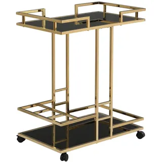 Wohnling, Servierwagen, Gold