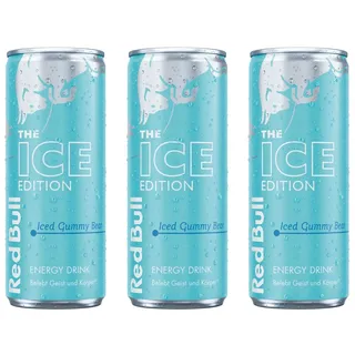 Red Bull The Winter Ice Edition Iced Vanilla Berry Iced Gummy Bear 3× 250ml
