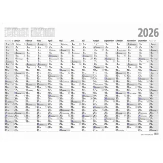Adina 2026 ADINA Plakatkalender Wandkalender A2 60x42cm Lieferung: gefaltet
