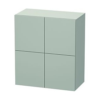 Duravit L-Cube Halbhochschrank LC117700707 70x36,3x80cm, 2 Türen, betongrau matt