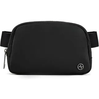Pander Fanny Pack Everywhere Gürteltasche, Bauchtasche, Crossbody-Taschen für Damen, Designer, Schwarzes Polyester, Einheitsgröße - 19 x 5.5 x 13 cm