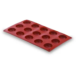 Silikonform Halbkugel 15 Kavitäten von Lacor