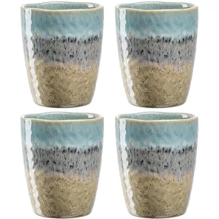 LEONARDO Kaffeetasse 0,3 l Blau 4 St.
