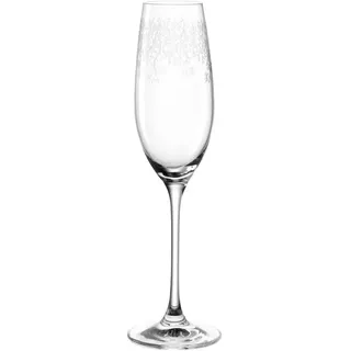 6er-Set Leonardo Sektglas Chateau 200 ml Glas Transparent Klar