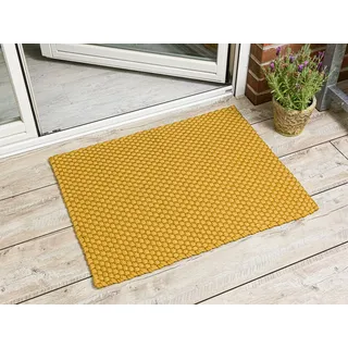 PAD Teppich Pad Outdoor Matte UNI Gelb 72x92 cm