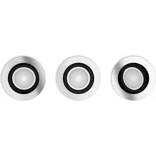 Philips Milliskin 3er Pack rund Aluminium