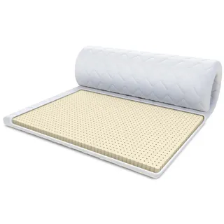 Fdm Latex MAX Matratzentopper 140 x 200 cm weiß