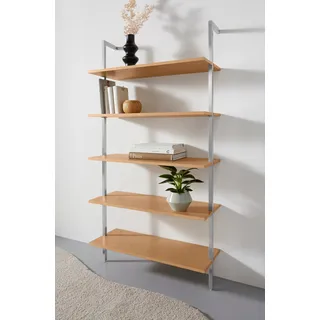 LeGer Home by Lena Gercke Aninnar Bücherregal 90 x 35 x 175 cm Beige