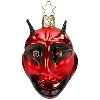 INGE-GLAS Christbaumschmuck-Weihnachtskugel, Krampus