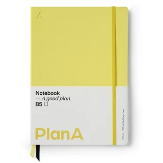 Thalia Notizbuch B5 Softcover Blanko Gelb