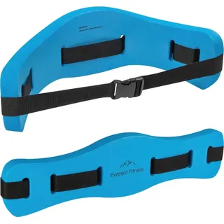 EVEREST FITNESS Schwimmgürtel für Wassersport und Schwimm Training - Schwimmhilfe Gürtel bis 100 kg für Erwachsene - Verstellbarer Aquajogging ...