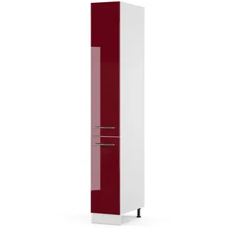 Vicco Fame-Line Hochschrank 30 x 206,8 cm Bordeaux Hochglanz/Holzwerkstoff