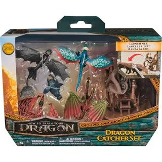 DreamWorks Dragons Drachenzähmen leicht gemacht - Drachenfänger Set, Ohnezahn, 4 Jahr(e), Mehrfarbig