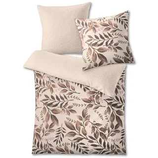 KLEINE WOLKE Lian taupe 135 x 200 cm + 80 x 80 cm