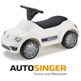 NEU VW Bobbycar, Weiß mit Hupe, Kinderfahrzeug, Junior Beetle - NEU NEU NEU