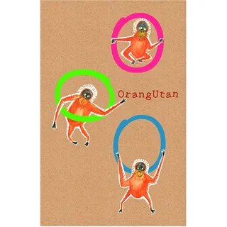 Komar Wandbild | ABC Animal O | Poster, Kinderzimmer, Buchstaben, Bild, Wohnzimmer, Schlafzimmer, Dekoration, Kunstdruck | ohne Rahmen | P036O-50x70 | Größe: 50 x 70 cm (Breite x Höhe)